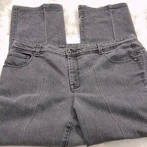 Style & Co. Gray Straight Leg Jeans